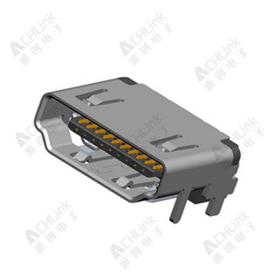 HDMI A 19pin母座 0.50 Pitch. 板高6.10mm