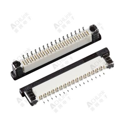 FPC1.0MM 下接带锁 SMT H=2.0MM